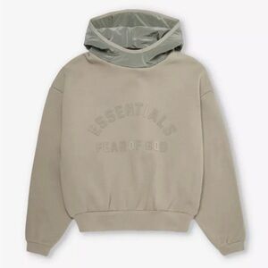 FEAR OF GOD Essentials Nylon fleece hoodie